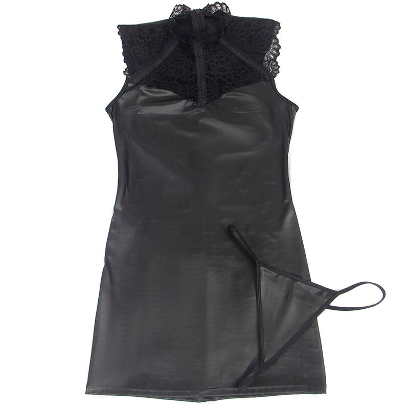Subblime - Vestido Sexy de Couro S/M