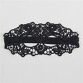 Queen Lingerie - Schwarze Spitzenmaske
