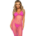 Leg Avenue - Vestido Longo Fúcsia Tamanho Único