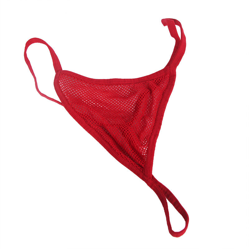Subblime - 952181 Netz-Bodystocking mit Handschuhen und roten Strasssteinen, Einheitsgröße