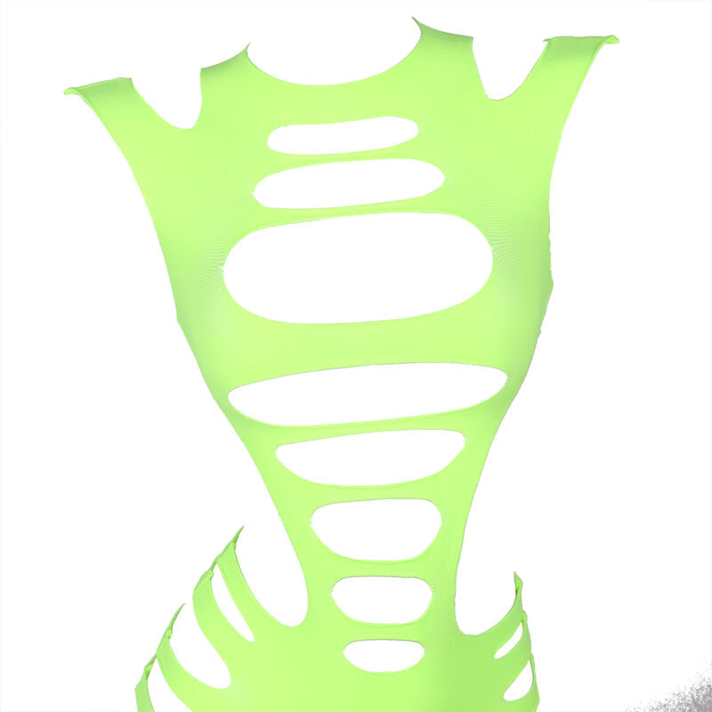 Subblime - 952280 Vestido Verde Manga Longa com Rede Elástica Tamanho Único