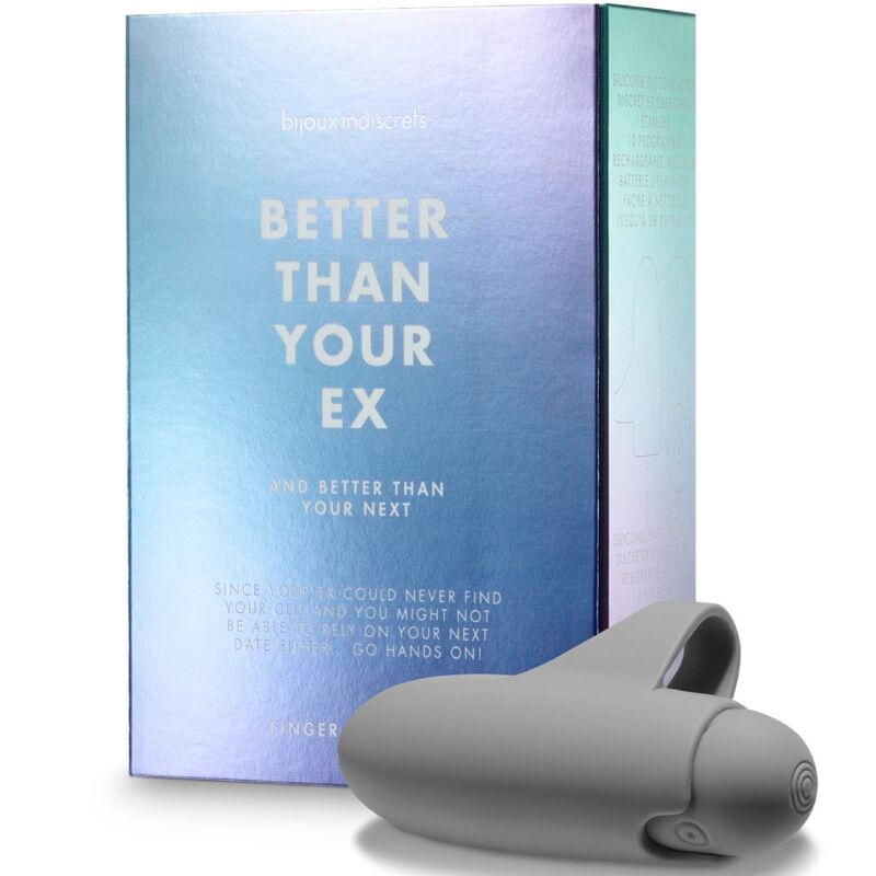 Bijoux - Melhor Que Seu Ex Vibrador Bullet 10 Vibrações Cinza