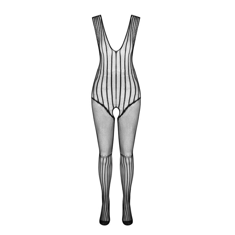 Passion - Bs 103 Bodystocking Schwarz Einheitsgröße