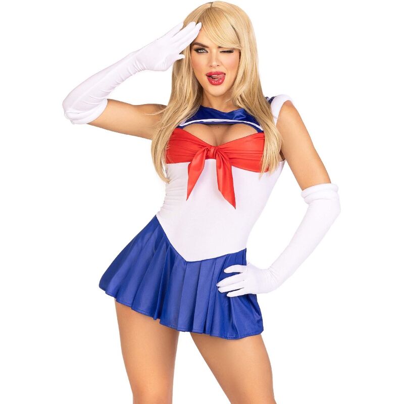 Leg Avenue - Traje Sexy Marinheiro Multicolor M