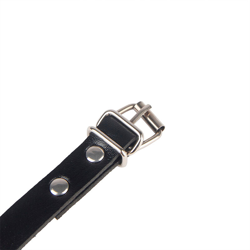 Subblime - 953690 Bondage-Gürtel mit Handschellen Schwarz Einheitsgröße