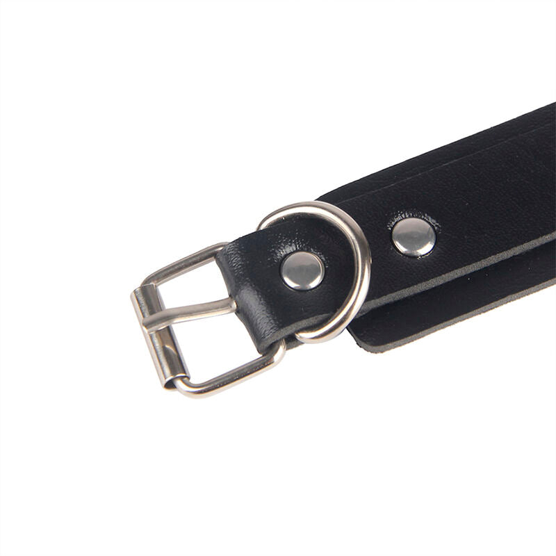 Subblime - 953690 Bondage-Gürtel mit Handschellen Schwarz Einheitsgröße