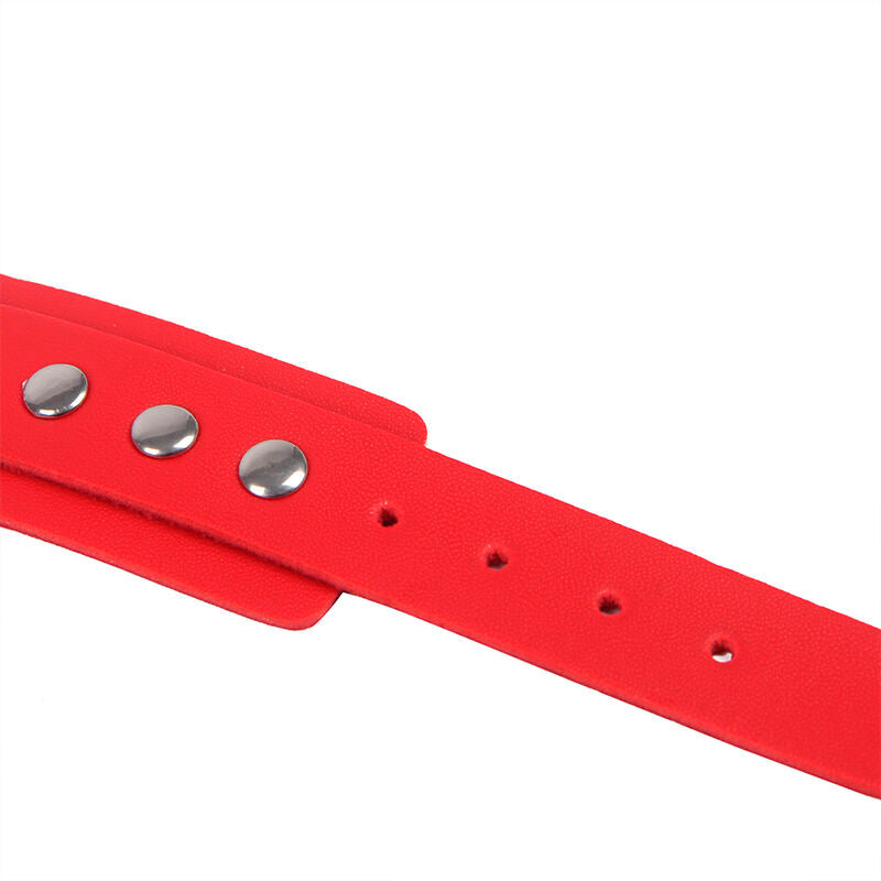 Subblime - 953706 Algemas com Cinto Bondage Vermelho Tamanho Único