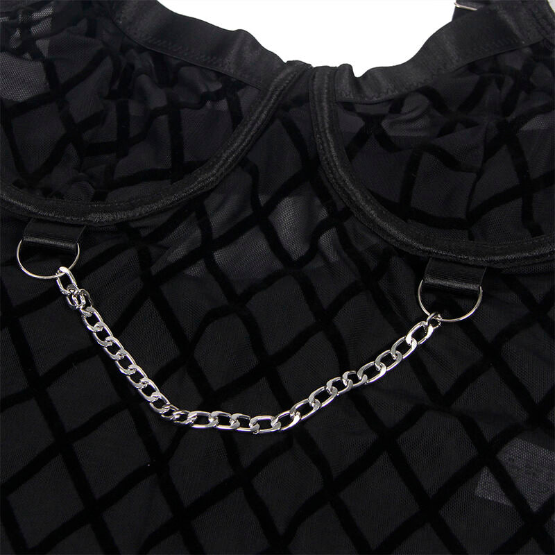 Subblime - 9542277 Body com Correntes + Cinto-Liga Preto L/XL