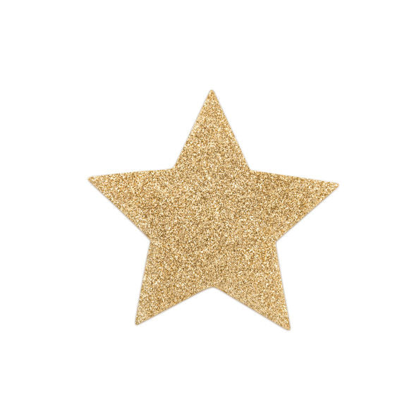 Bijoux - Indiscrets Flash Golden Star Brustwarzenabdeckungen