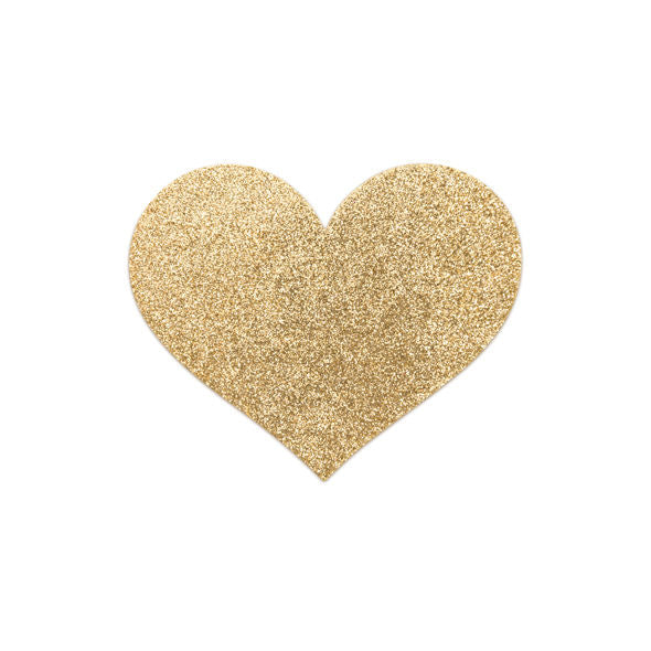 Bijoux - Indiscrets Flash Golden Heart Brustaufkleber