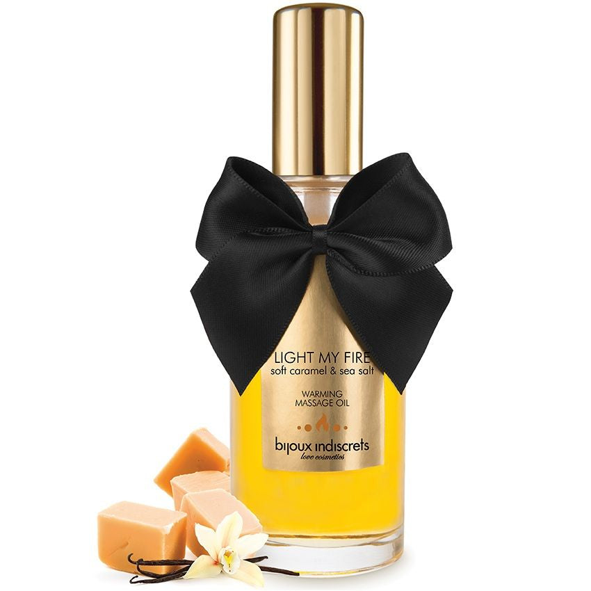 Bijoux - Óleo de Massagem Efeito Calor Aroma Caramelo