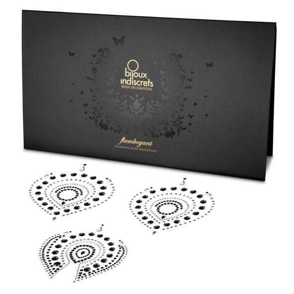 Bijoux - Indiscrets Flamboyant Schwarz & Silber