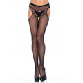 Leg Avenue - Netzstrumpfhose mit Cut-Outs (Plus Size)