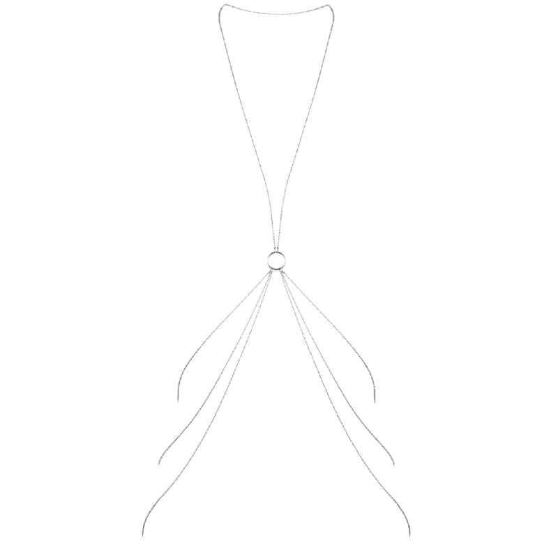 Bijoux - Magnifique Correntes de Metal para o Corpo 8 Prata
