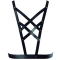 Bijoux - Indiscrets Maze Arnês Cruzado com Decote - Preto