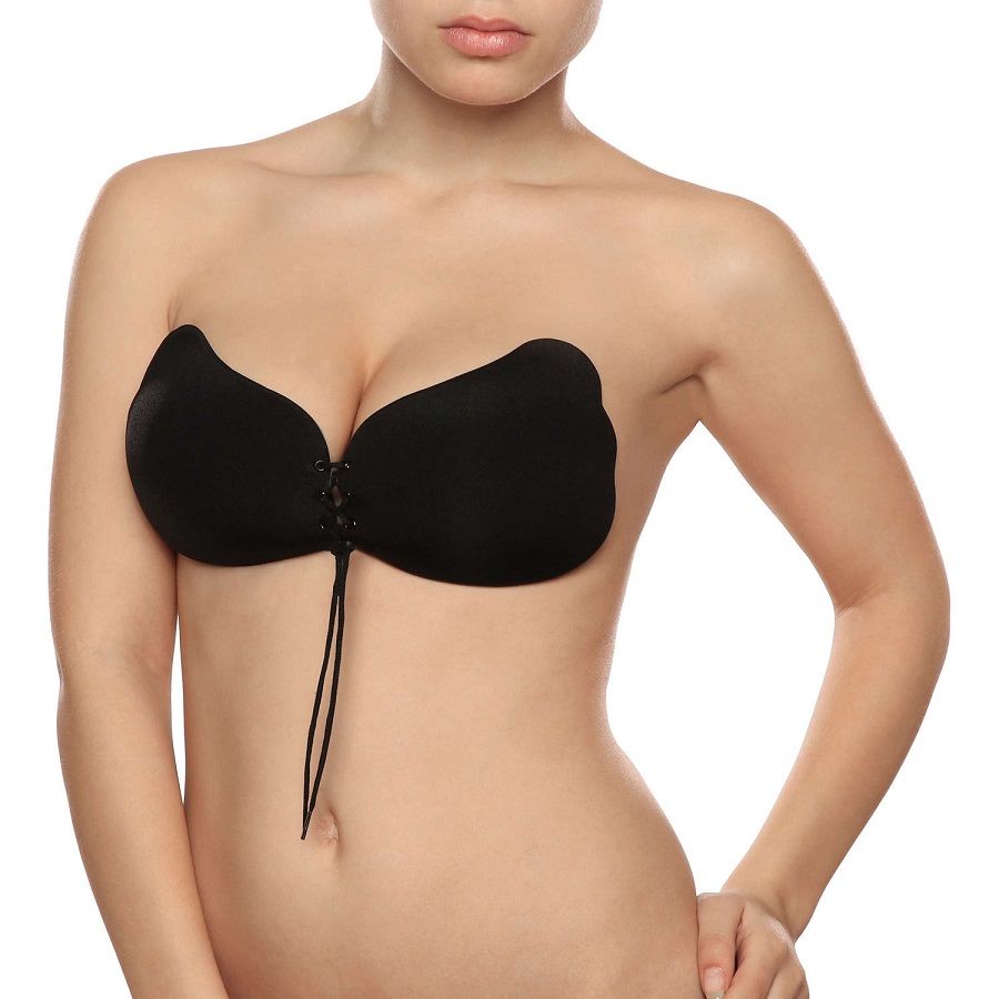 Bye-Bra - Lace-It Push-Up-Optimierung Schwarz Körbchen D