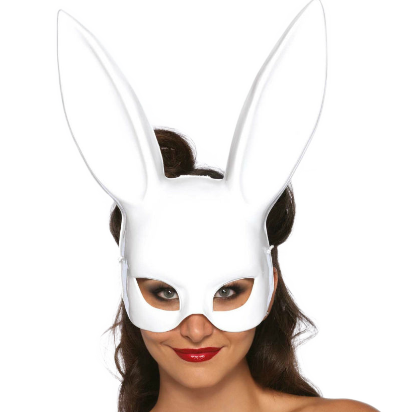 Leg Avenue - Máscara de Coelho Masquerade Branca