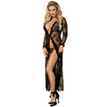 Subblime - Babydoll Peignoir Floral Design One Size