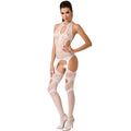 Passion - Woman BS053 Bodystock Branco Tamanho Único