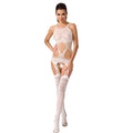 Passion - Woman BS047 Bodystock Branco Tamanho Único