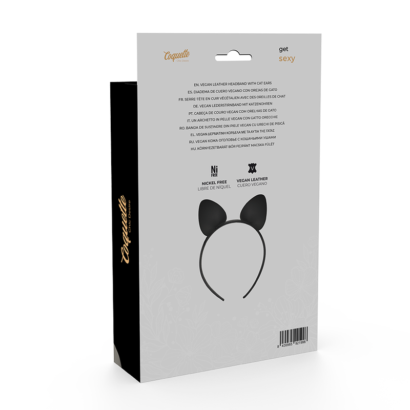 Coquette Chic Desire - Faixa com Orelhas de Gato